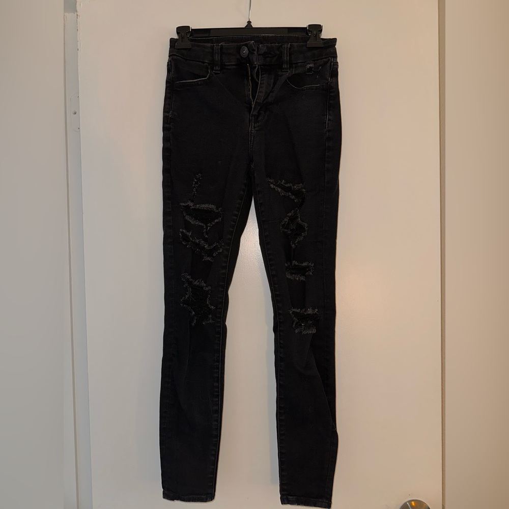 American Eagle Ripped Skinny Jeans
